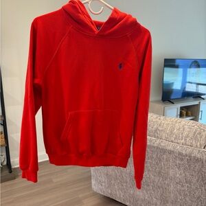 Women’s hooded sweatshirt.  Polo by Ralph Lauren.